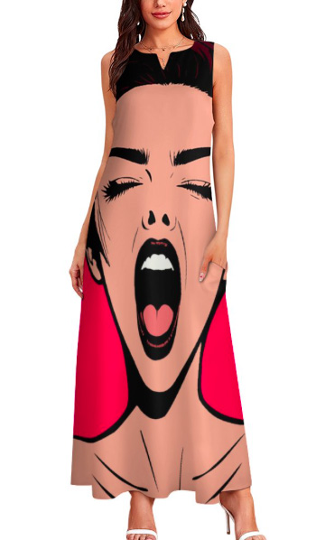 Puccelli Woman Singing designer dress
